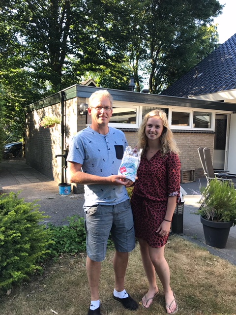 Hoofdprijs winnaar verloting Hanzeruiters